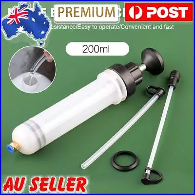 200ml/500ml Car Oil Fluid Extractor Portable Syringe Type Transparent Auto Tools • $15.19