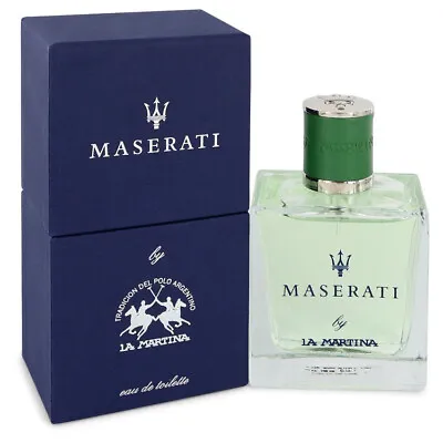 Maserati La Martina Cologne 3.4 Oz EDT Spray For Men By La Martina • $78.51