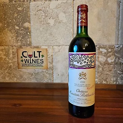 1988 Chateau Mouton Rothschild Pauillac [JS-93pts (Listing 4] • $667.50