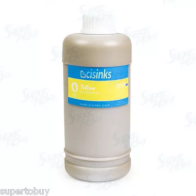 Eco-Solvent Ink YELLOW Bottle For Roland Mimaki Mutoh Printers 1000 Ml 1 L • $49.99