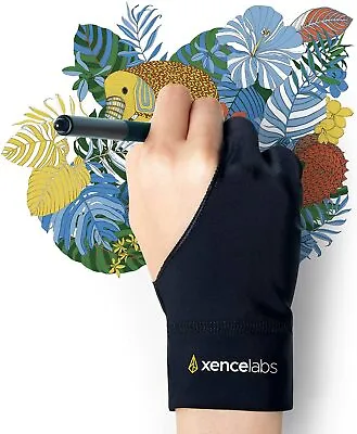 $16.76 • Buy XENCELABS, Artist Glove, Drawing Glove Left Right Hand For Drawing Tablet, 2 Fin