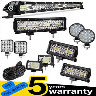 7  6  LED Work Light Bar Spot Lights Driving Lamp Offroad Car Truck SUV 12V 24V • $16.99