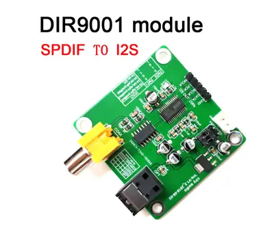 DIR9001 Fiber Coaxial Receiver Module SPDIF To I2S 24bit 96Khz Dedicated DAC L49 • £25.99