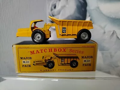 Matchbox Major Pack Series M-10 | Whitlock Dinky Dumper | Original Box | 1962 • £39.99