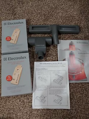 Electrolux Vacuum Cleaner Accessories Brushes Manuals Bags Mixed Lot  • $28