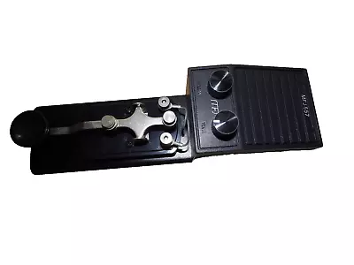 MFJ-557 Deluxe Morse Code Practice Oscillator Straight Key W/ Volume Control • $49.99