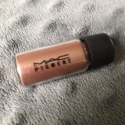 £8.99 • Buy Mac Glitter Pigment Loose Eyeshadow Tan 2.5g Gold Bronze Make Up Professional