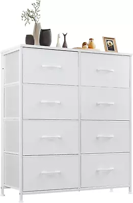 5-Drawer Fabric Dresser: Bedroom Storage Chest Organizer Tower  • $79.62