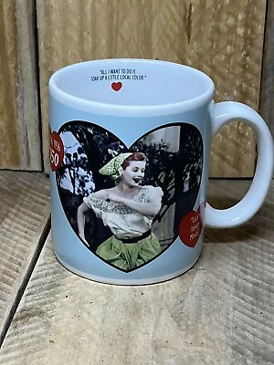 2001 I Love Lucy 50th Anniversary Mug Lucy's Italian Movie Episode #150 Grapes • $21.99