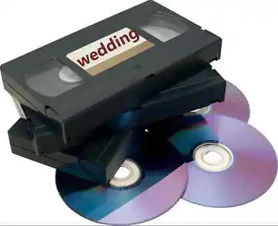  VIDEO TRANSFER VIDEO TAPES TO DVDs Or USB Flash Drives • $8