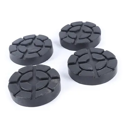 4x Round Rubber Arm Pads Auto Car Truck Post Hoist Lift Accessories Heavy Duty! • $33.25