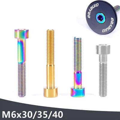 £2.86 • Buy High Quality Screws Control Set Cap Bolt M6*30 M6*35 Titanium Alloy
