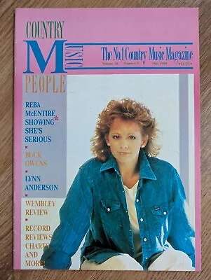 Country Music People Magazine May 1989 McEntire Owens Anderson • £6.50