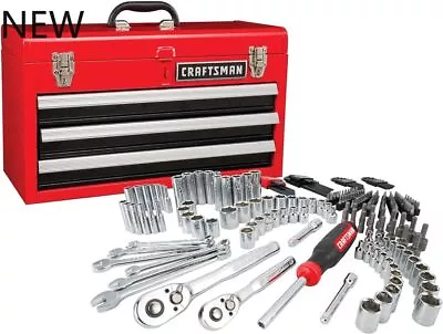 Craftsman Mechanics Tool Set 1/4 In And 3/8 In Drivenew • $160