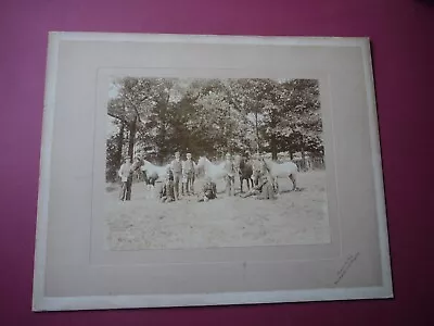 Edwardian Era. Vintage Mounted Albumen Photograph - Country Horse Show. • £9.50