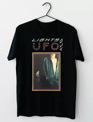 UFO English Rock Band Lights Out Poster T-Shirt M-2XL • $25.99