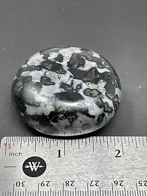 MYSTIC MERLINITE / INDIGO GABBRO 3.6oz Palm Stone Nice! High Vibration L7 • $14.44
