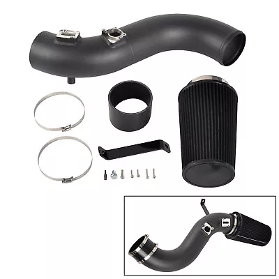 For 2013-2016 GMC Chevy 6.6 6.6L Duramax 4  Black Cold Air Intake & Filter Kit • $118.55