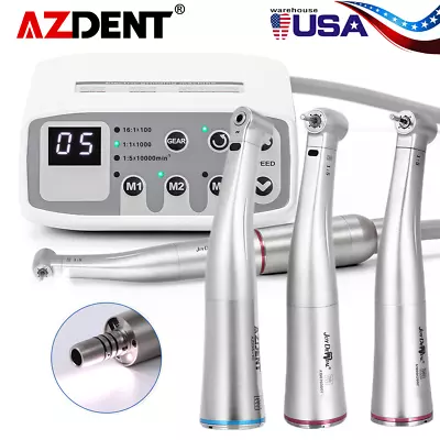 NSK Style Dental Brushless LED Electric Micro Motor 1:1/1:5 Increasing Handpiece • $85.99