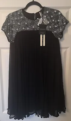 £65 • Buy Topshop LIMITED EDITION Embellished Dress - Size 8 NWT
