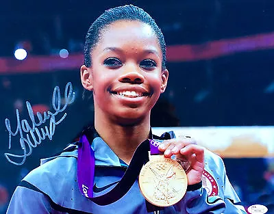 Gabrielle Gabby Douglas Signed 2012 London Olympics 11x14 Photo JSA • $374.99