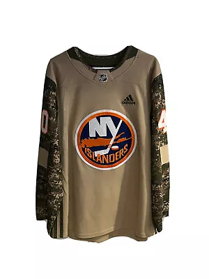 New York Islanders Size 46 Adidas Authentic Military Appreciation Varlamov #40 • $159.99