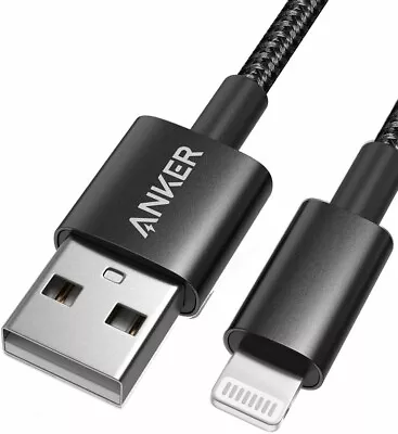 $25.45 • Buy Anker 6ft Premium Nylon Lightning Cable, Apple MFi Certified For IPhone Chargers
