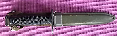 Vintage U.S. M7 Bayonet/Fighting Knife W/ U.S. M8A1 Sheath • $84.99