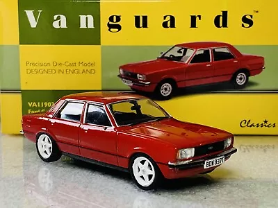 Corgi Vanguards VA11903 Ford Cortina MkIV Venetian Red Custom Wheels Boxed • £16.35