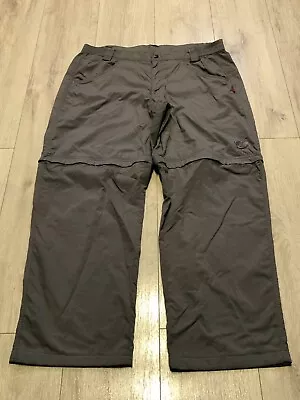 Mammut Alpine Zip Off Pants Mountain Trekking Trousers Size 52 Uk Xlarge • £49