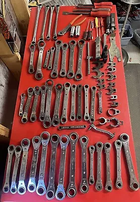 Huge 75pc Snap On Mac Tools Matco Blue Point Wrench Lot • $167.50