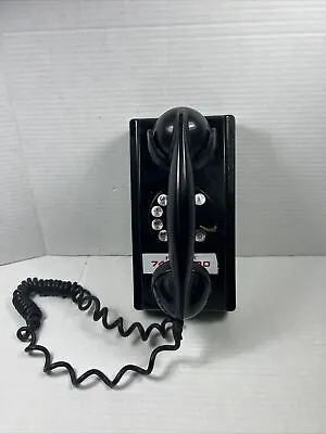 Western Electric Black Wall Rotary Telephone - Circa 40's Vintage!! 📞 • $75