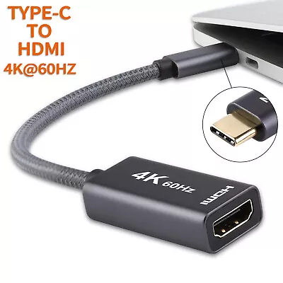 4K For 2021 Macbook Pro IPad Pro To HDMI Adapter Cable Digital Monitor AV TV US • $29.44