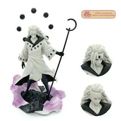 Anime Ninja Shippuuden Rikudo Sennin Uchiha Madara PVC Figure Statue Toy Gift B • $34.39