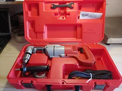 MILWAUKEE 3107-6 7 Amp 1/2  Corded Heavy Right-Angle Drill Kit • $189
