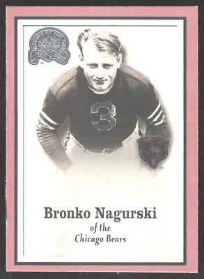 2000 Fleer Greats Of The Game Bronko Nagurski Chicago Bears #85 • $1.27