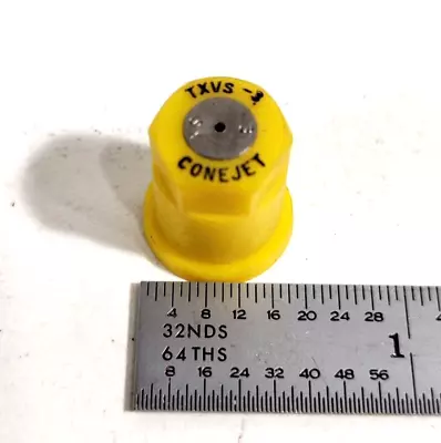 TeeJet Conejet Yellow TXVS-3 Stainless Steel Spray Nozzle • $6.40