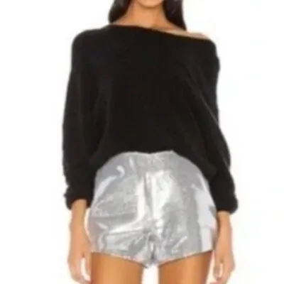 Blank NYC Silver Sequin Shorts Size 27 • $19.99