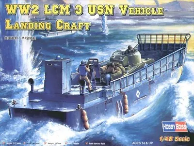 Hobby Boss 84817 1:48 LCM-3 Landing Craft USN Vehicle Landing Craft • £35.09