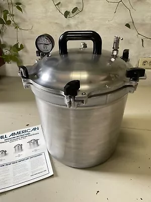 All American 1925X 25 Quart Steam Pressure Sterilizer • $150