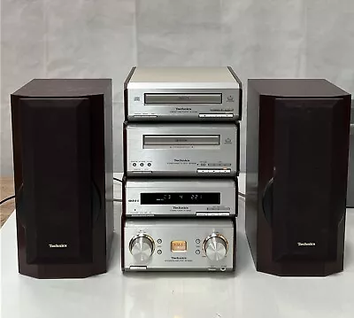 Technics Hifi System SE-HD560 RS-HD560 ST-HD560 SL-HD560 & Speakers #254 • £69.95