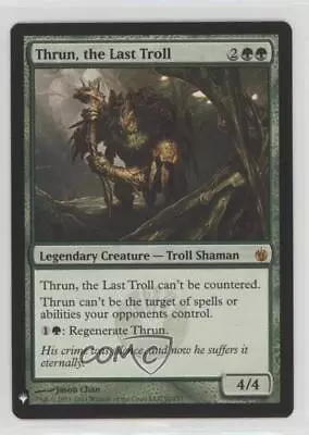 2020-Current Magic: Gathering - List Mystery Thrun The Last Troll #92 0b5q • $2.83