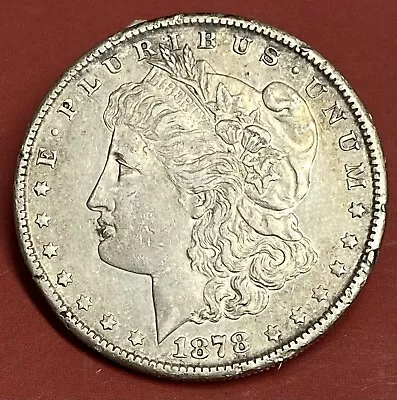 1878-s Morgan Silver Dollar - Nice Circulated Coin • $42