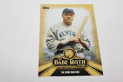 2015 Topps The Babe Ruth Story Babe Ruth #BR-6 HOF • $2.53