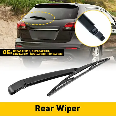 Rear Windshield Wiper Arm & Blade Set Replacement For 2007 - 2012 Mazda CX7 • $11.99