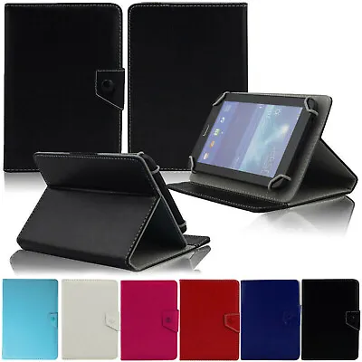 Universal Adjustable Leather Stand Case Cover For 7  7 Inch Android Tablet Gift • $8.99