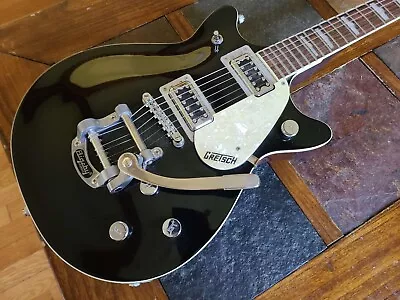 Gretsch G5445T Double Jet W/Bigsby - Black • $450