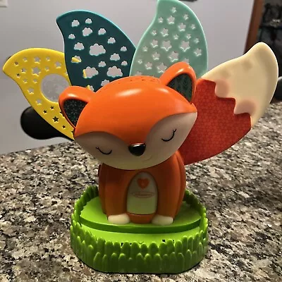 Infantino Go Gaga Nursery 3-in-1 Musical Soother Night Light Projector Fox • $27.95