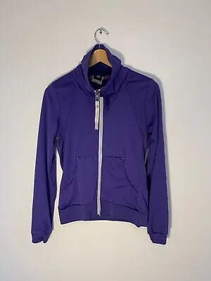 G-STAR Raw Womens Medium Purple Fully Zip Up Tracksuit Jumper Sweater Sweatshirt • £23.99