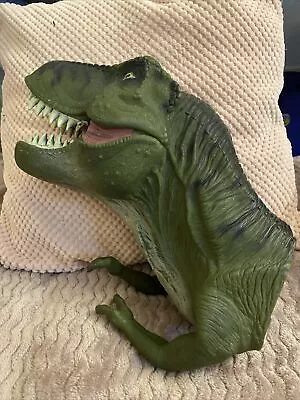 1997 Jurassic Park Soundbytes T-Rex Dinosaur Electronic Hand Puppet • £2